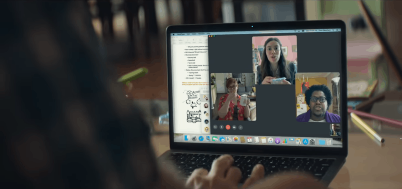 Apple working from home thing