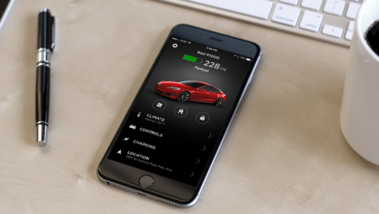 Tesla app