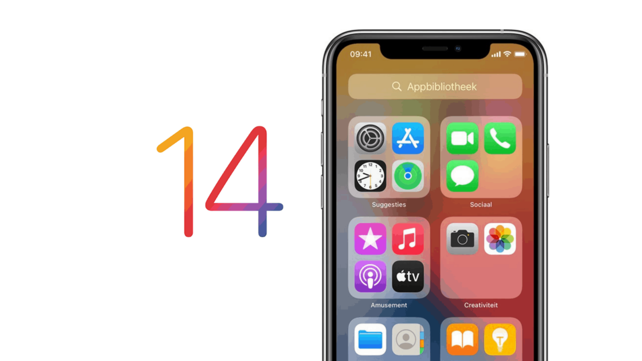 iOS 14 Appbibliotheek