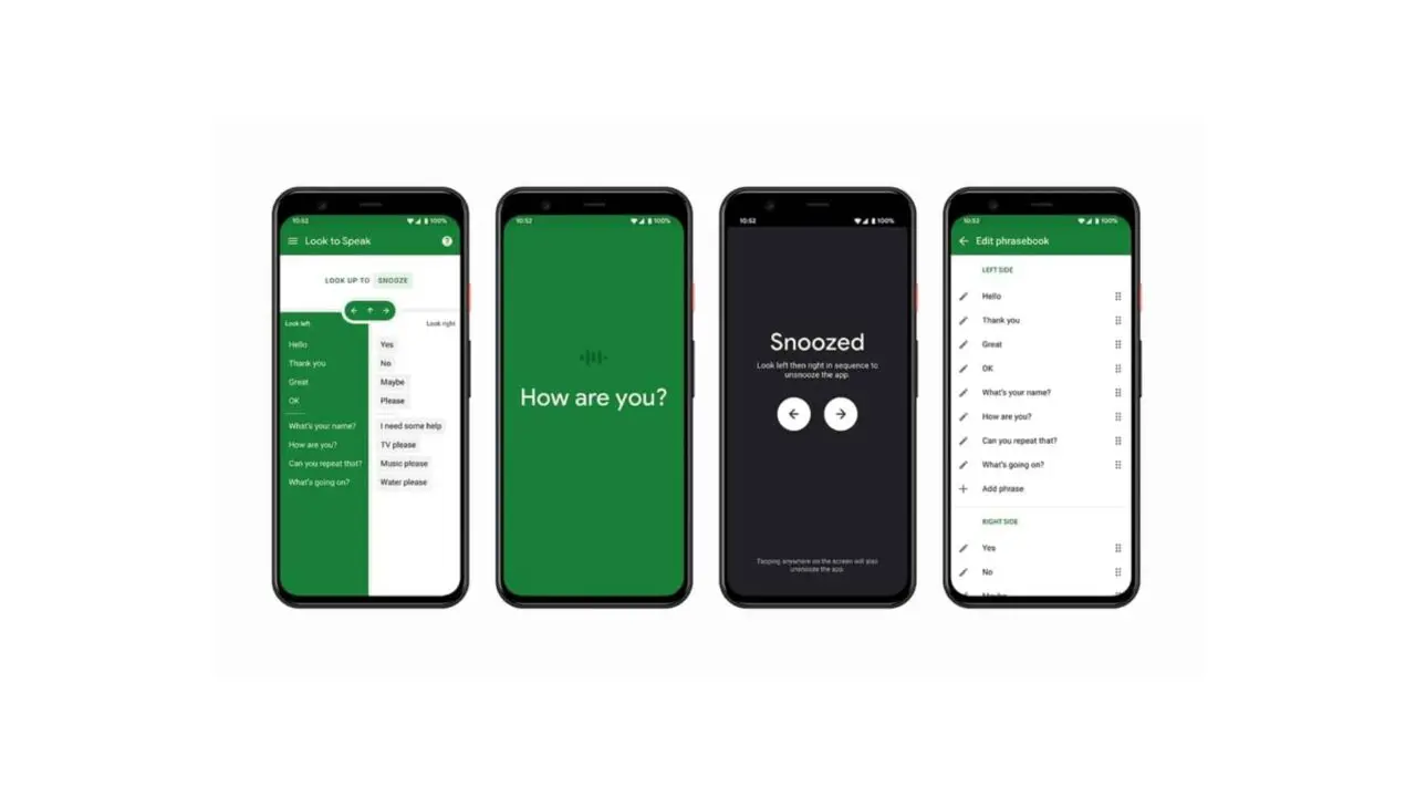 Google Look to Speak