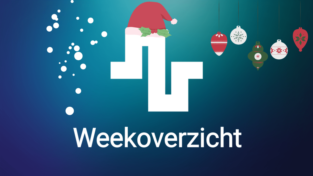 Weekoverzicht Kerst