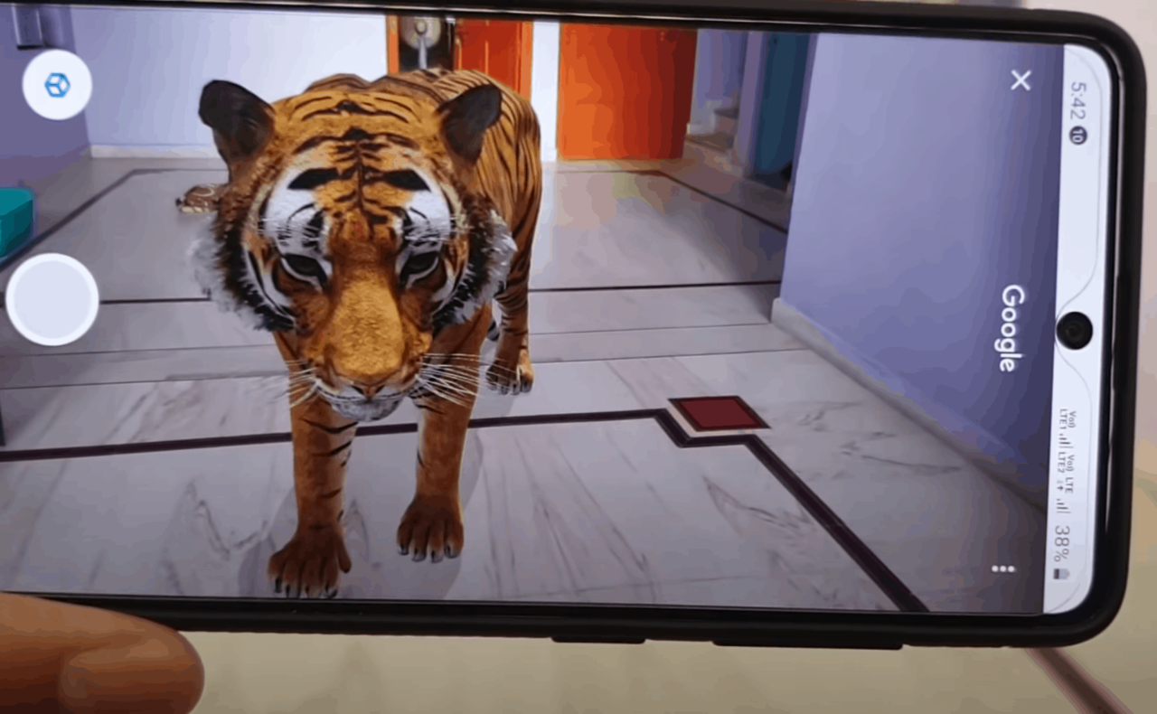 AR Google 3D Animals