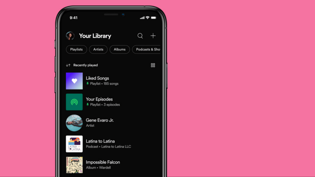 Bibliotheek Spotify