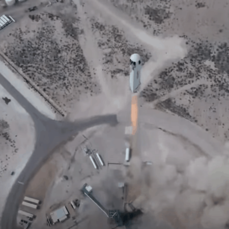 Jeff Bezos Blue Origin New Shepard 15