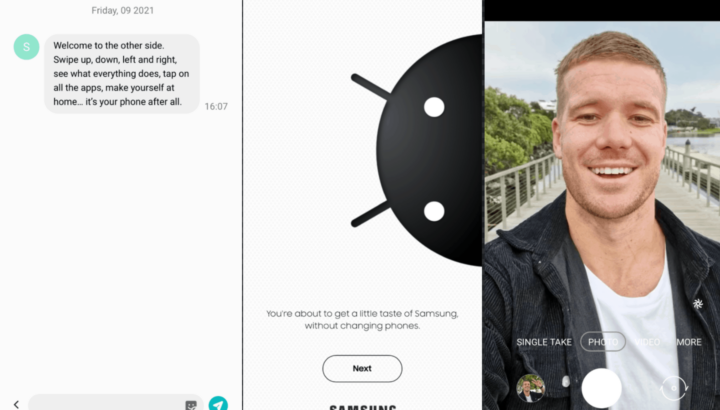 Samsung iTest Android op iOS