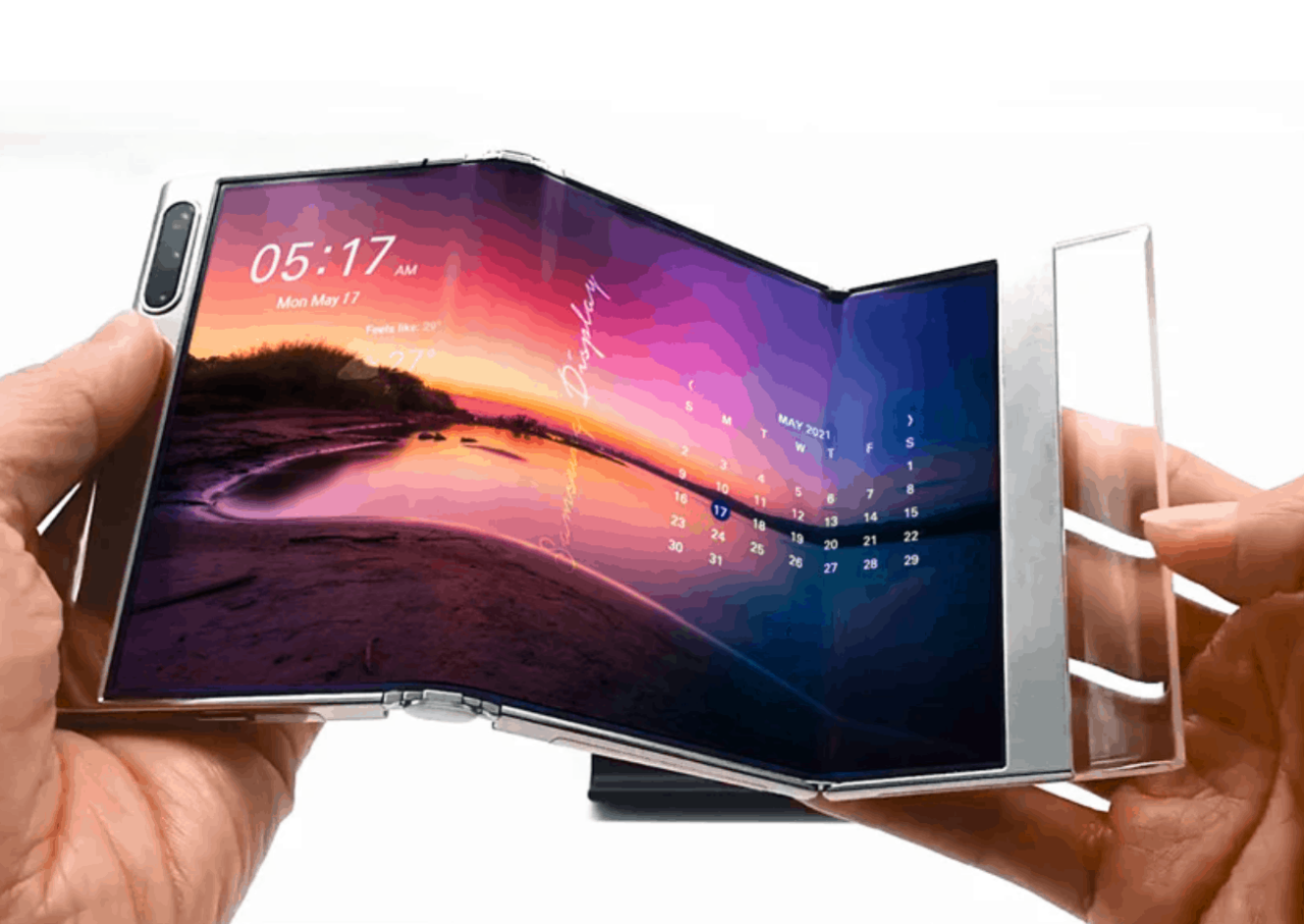 Buigbare displays Samsung