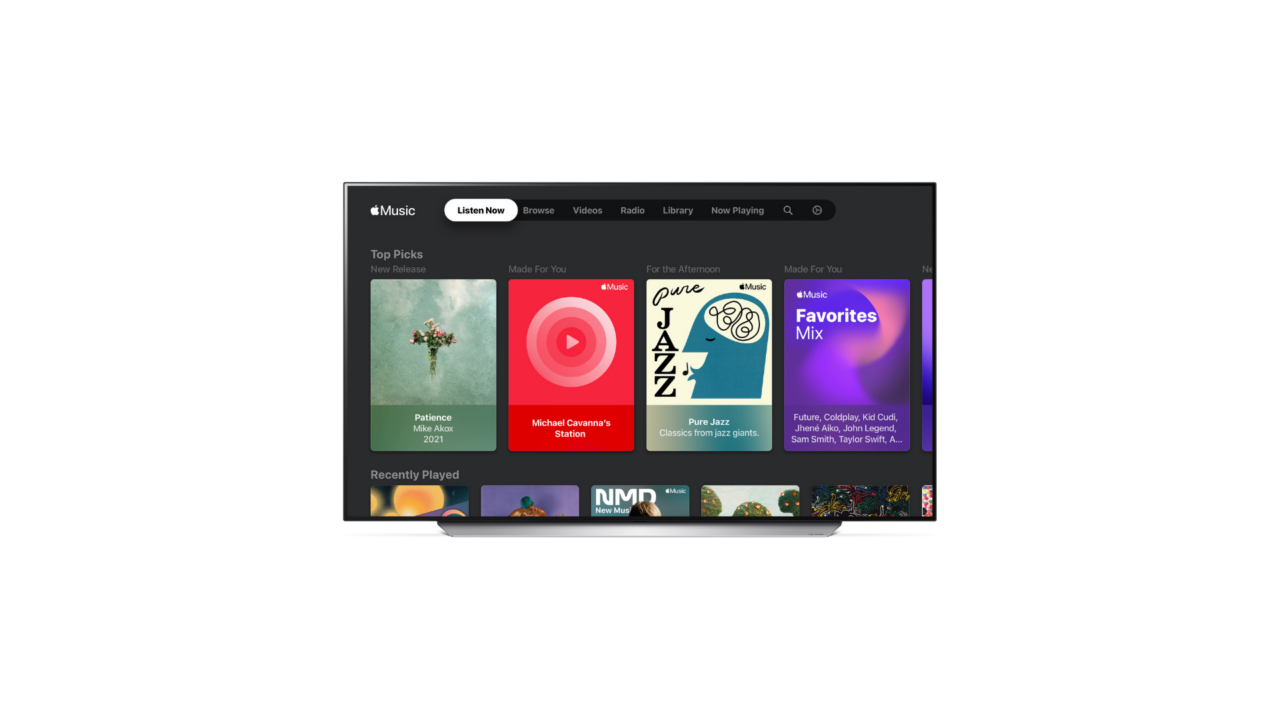 Apple Music LG Smart TV