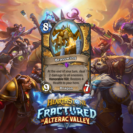 Brasswing Fractured in Alterac Valley Paladin card Hearthstone TechPulse