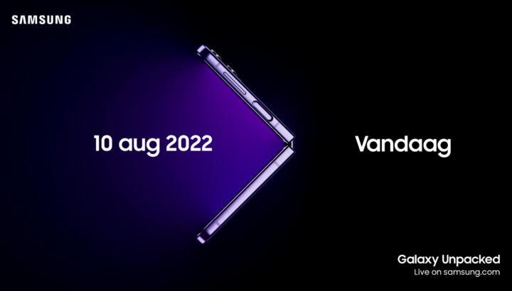 Livestream Samsung Unpacked augustus 2022