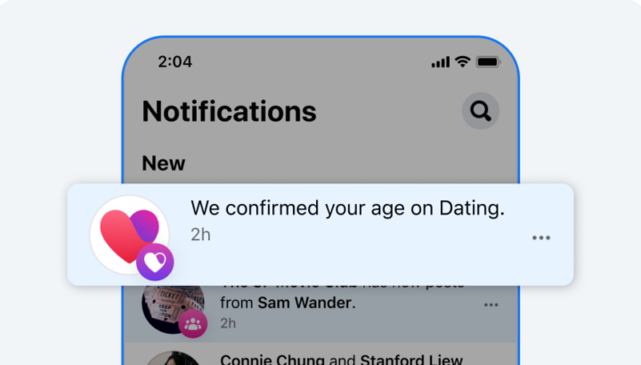 Facebook dating leeftijdsverificatie