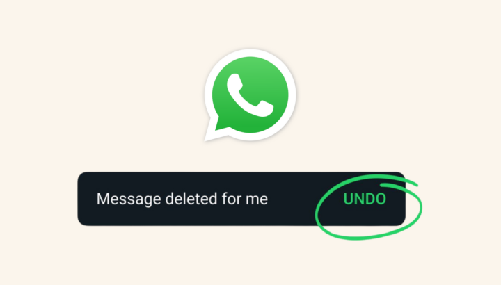 whatsapp app bericht verwijderen voor mezelf ongedaan maken knop functie