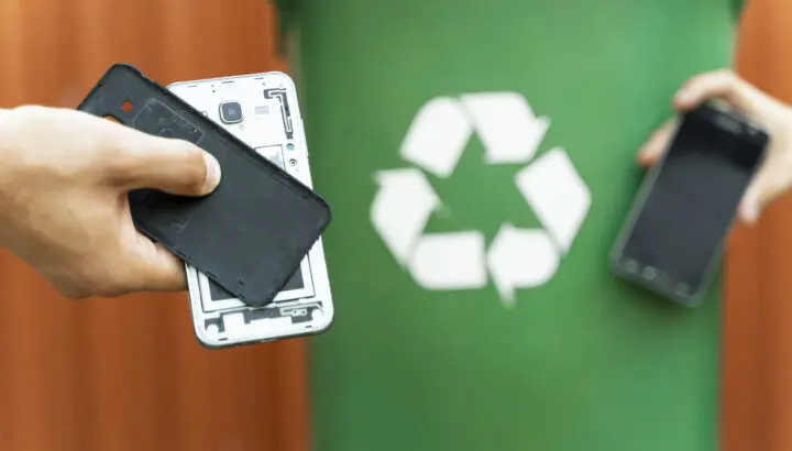 gerecycleerde gsm