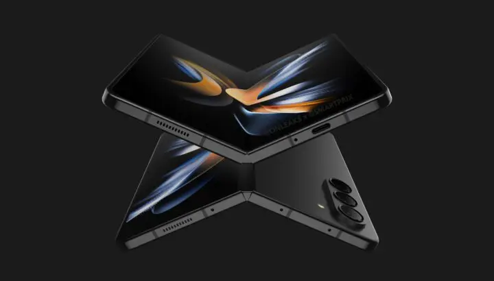 Samsung Galaxy Z Fold 5 render