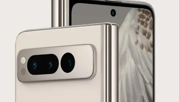 Google Pixel Fold goud