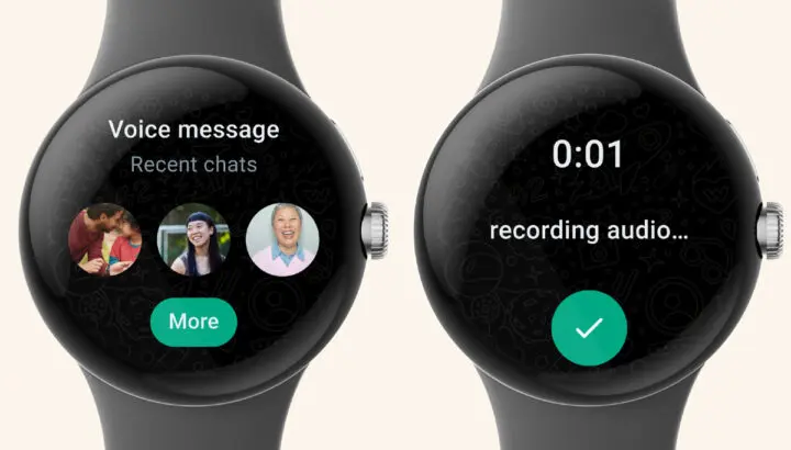 Wear OS WhatsApp