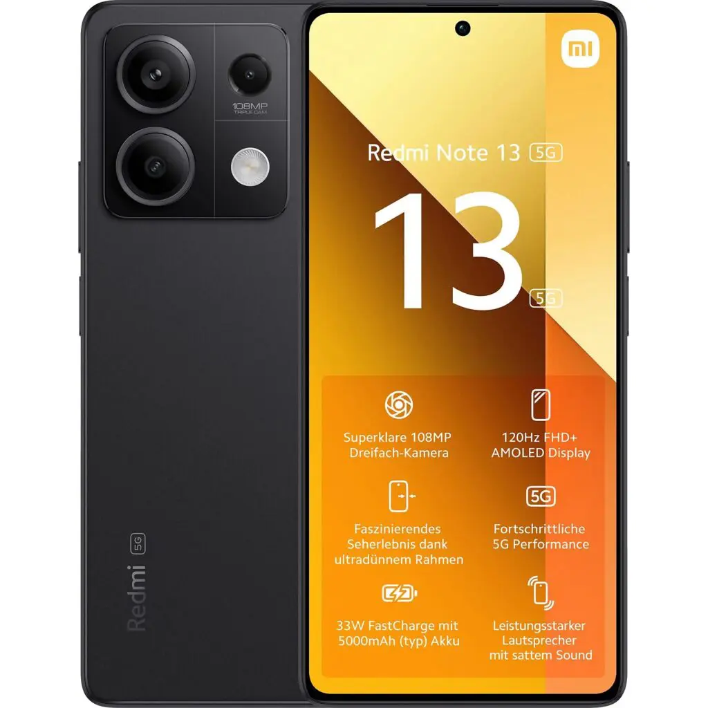 Xiaomi Redmi Note 13 zwart