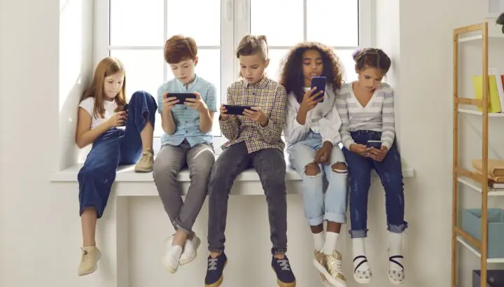 sociale media kinderen