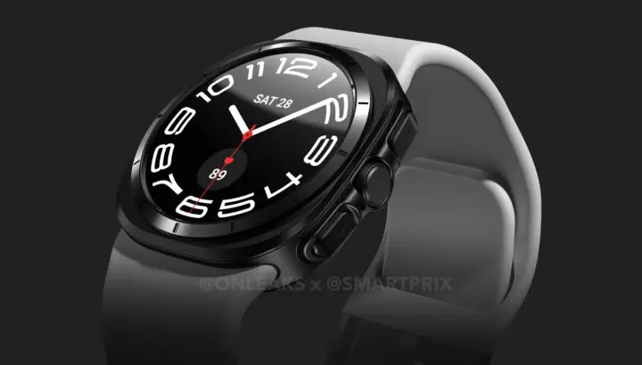 Samsung Galaxy Watch 7 Ultra render