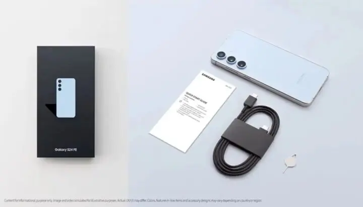 Samsung Galaxy S24 FE teaservideo