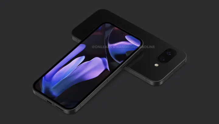 Google Pixel 9a render
