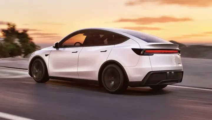 Tesla Model Y achterkant
