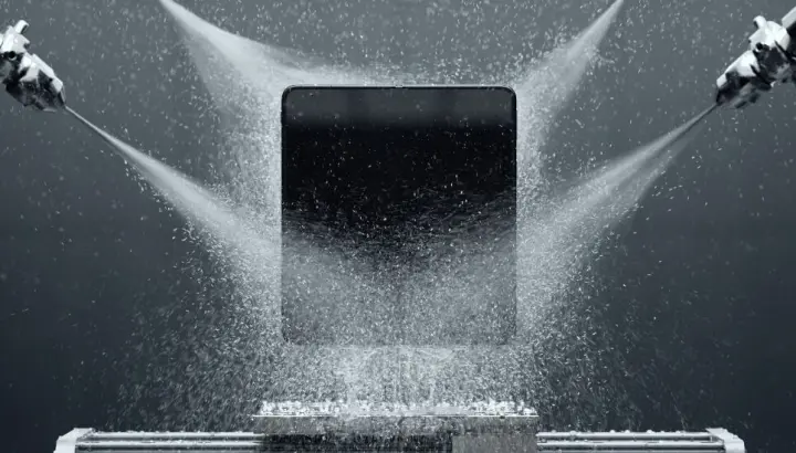 OPPO Find N5 waterstralen