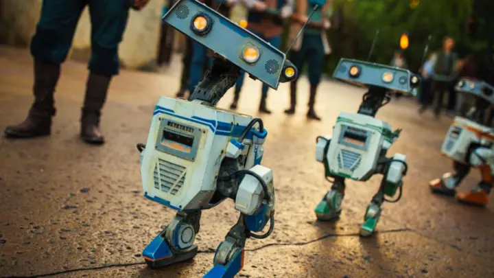Disney BDX robot droid