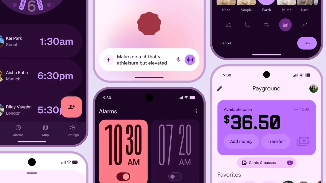 Material 3 Expressive design