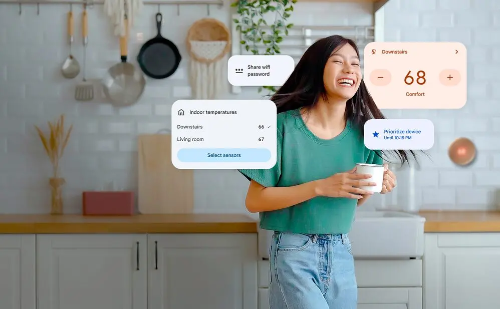 Google Home bedieningsopties