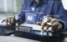 AI laptop computer interface