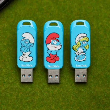 sandisk usb smurfen