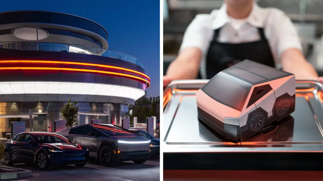 tesla diner drive-in