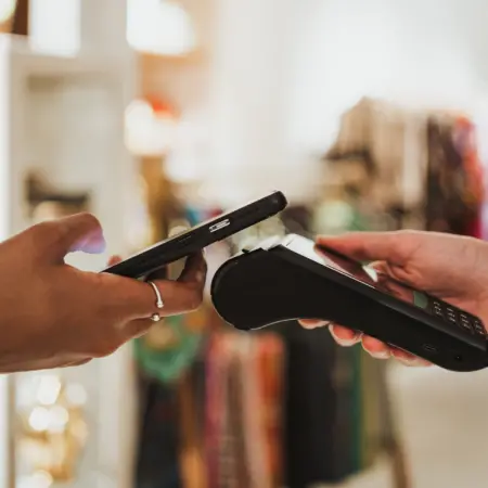 Contactloze betaling met smartphone
