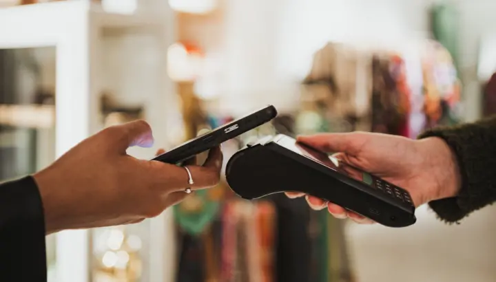 Contactloze betaling met smartphone