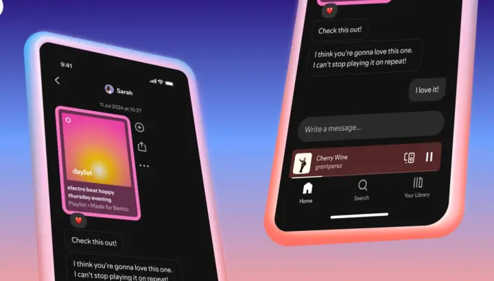 Spotify privéberichten