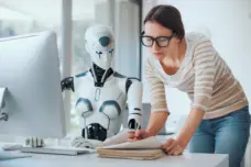 ai robot at work