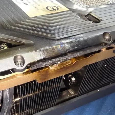 graphics card burn