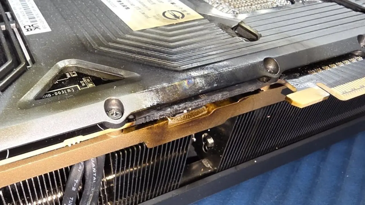 graphics card burn