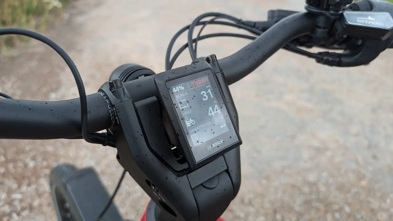 Bosch Kiox 300-display bereik