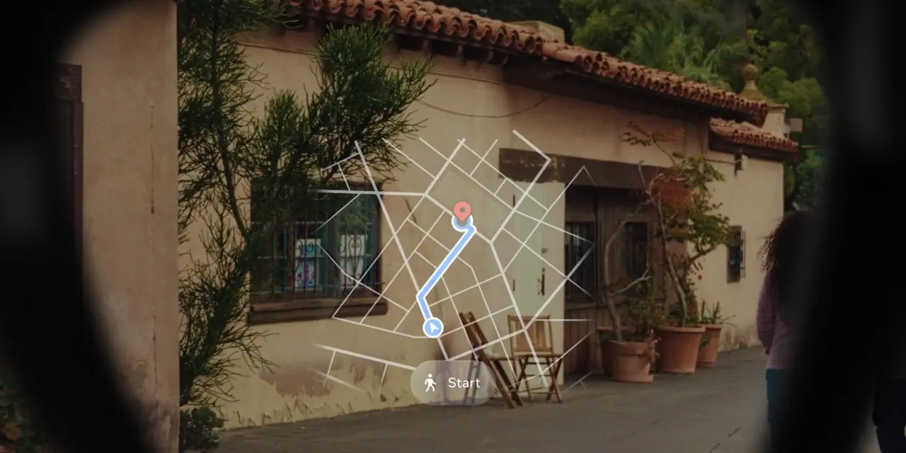 Meta Ray-Ban Display-bril navigatie