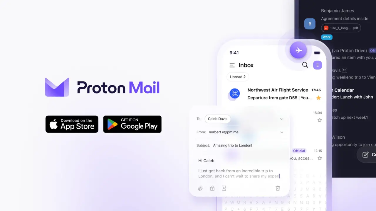 Proton Mail versie 7 update