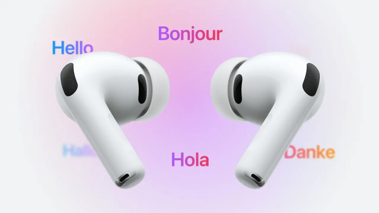 apple airpods pro 3 met live vertaling