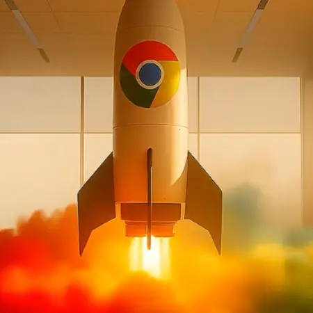 google chrome rocket
