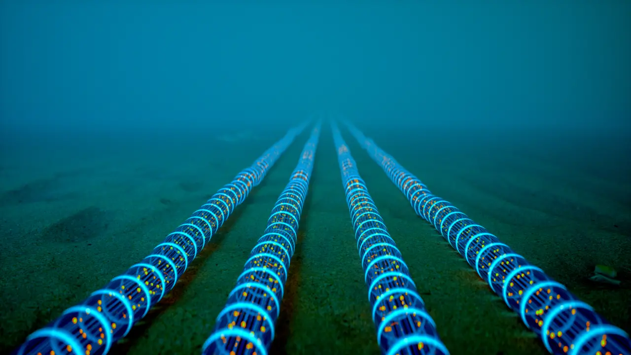 underwater internet cable