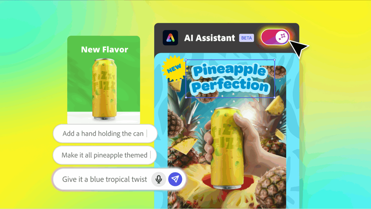 Adobe Express AI Assistant