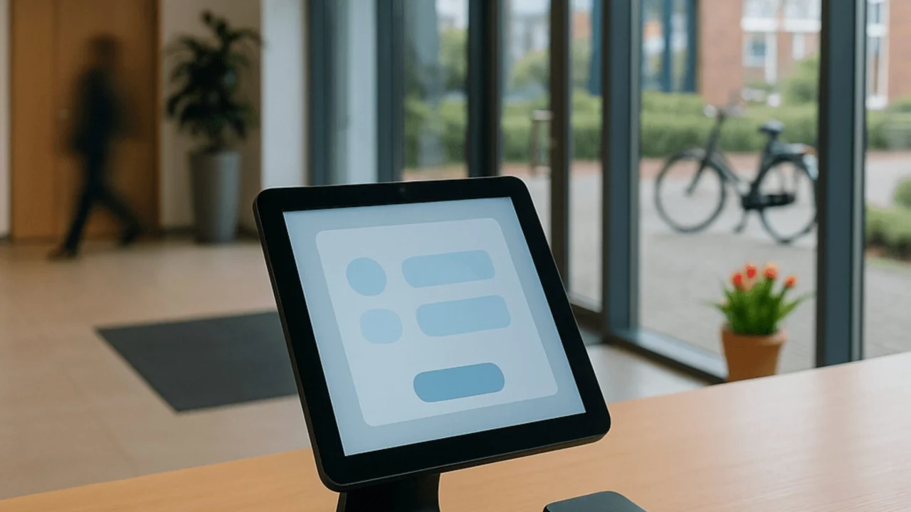 digitale bezoekersregistratie