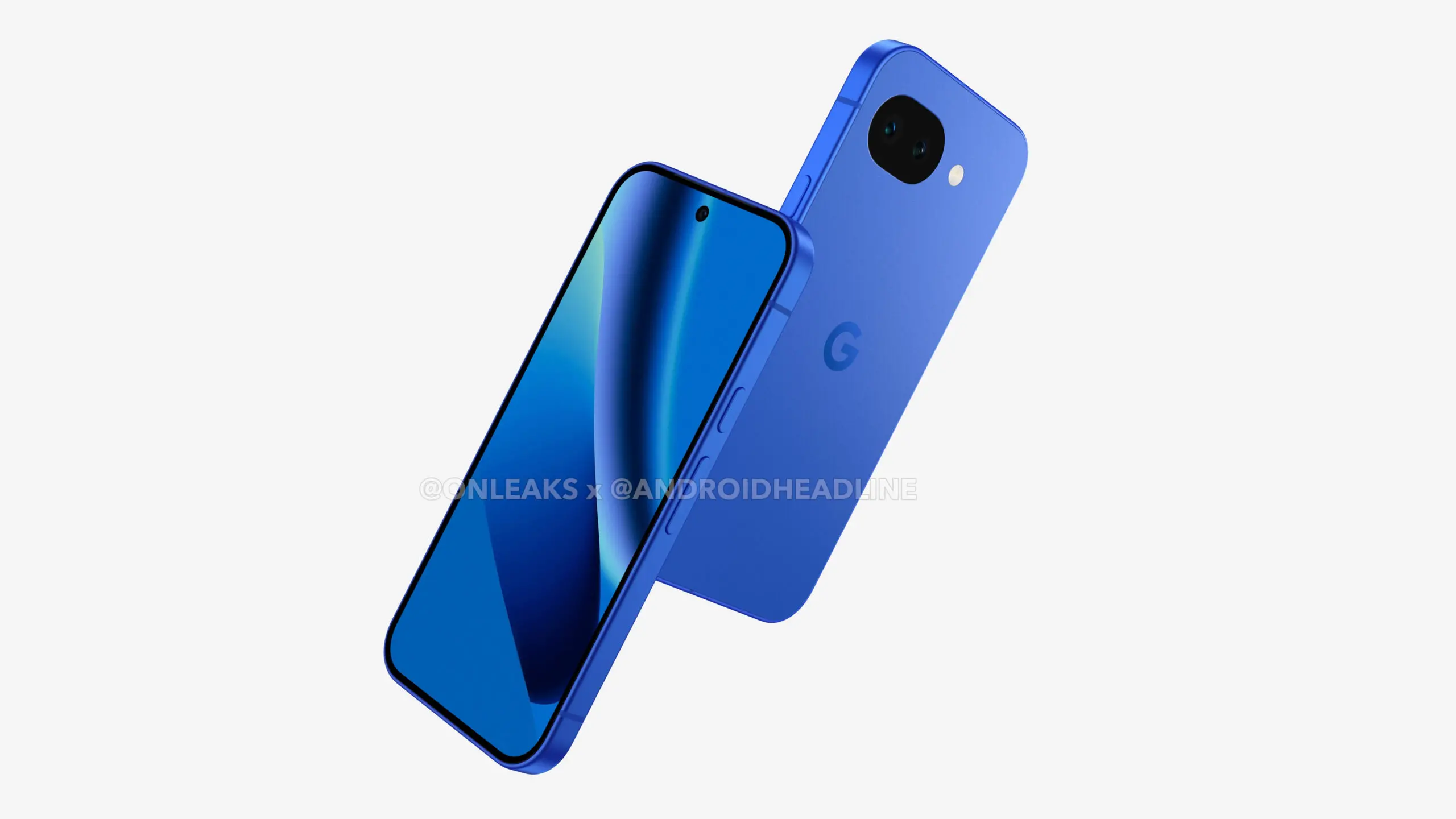 Google Pixel 10a blauw