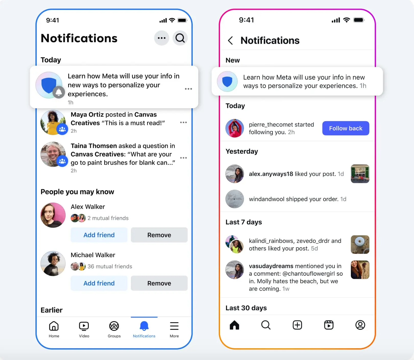 Meta AI gepersonaliseerde ads