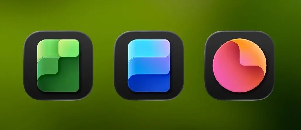 Nieuwe Office-icoontjes op iOS