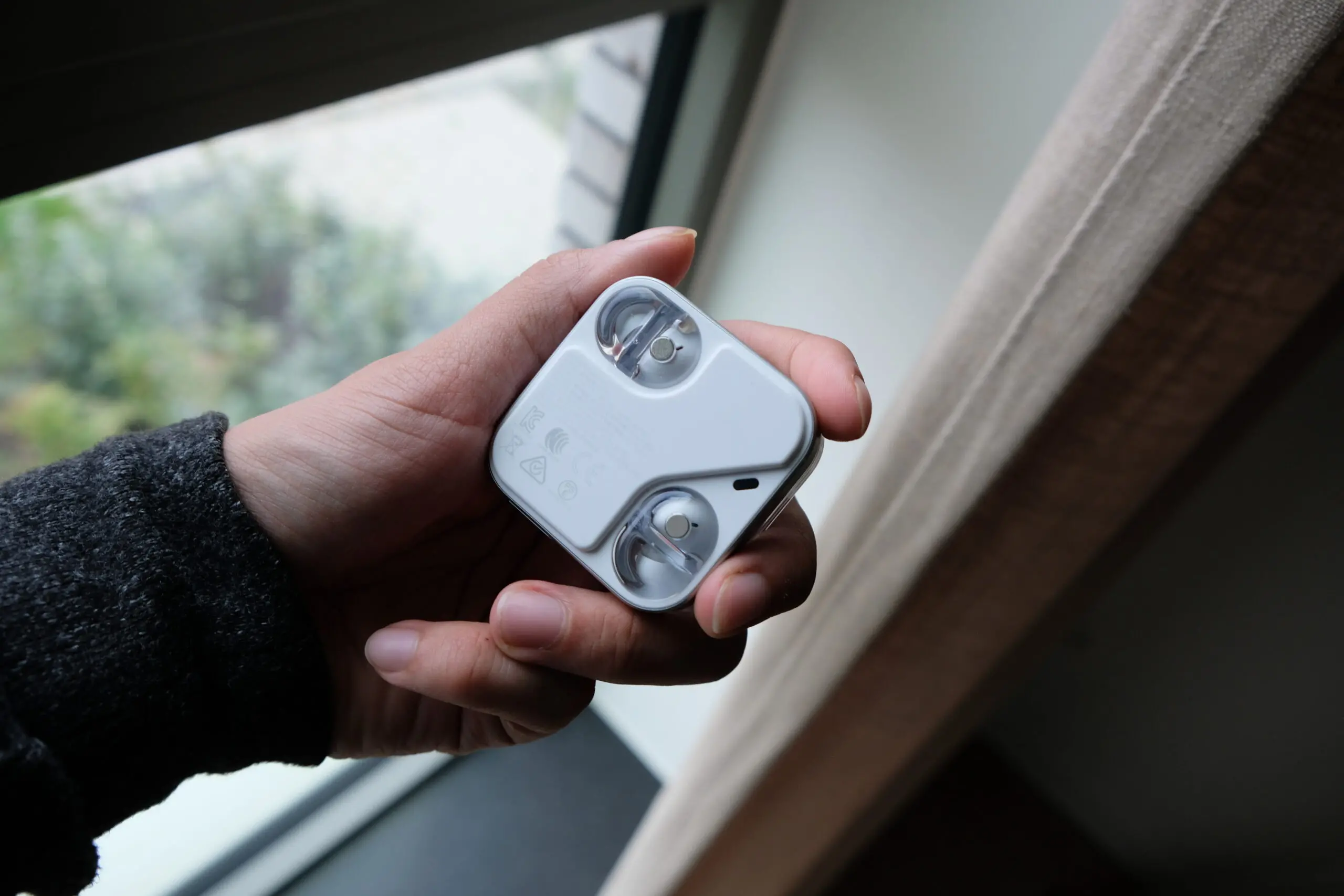 Nothing Ear (3) case achterkant